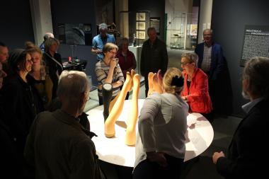 Die Besucher erhalten einen Einblick in die Welt der Ausstellungsmacher.<br>Foto: LWL
