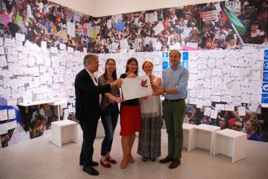 Freuen sich auf den großen Aktions- und Familientag zum Thema Frieden: die Ausstellungsmacher der Kooperation "Frieden. Von der Antike bis heute".<br>Foto: LWL