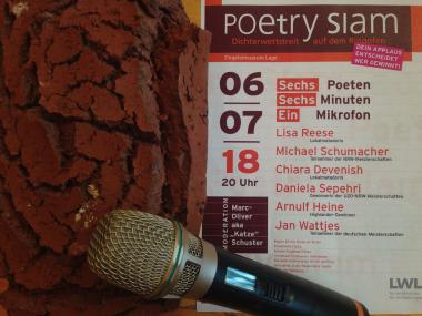 Poetry Slam auf dem Ringofen des Ziegeleimuseums Lage.<br>Foto: LWL