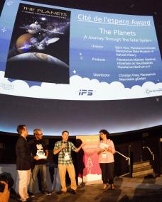 Die 30-minütige Version der Show "Planeten - Expedition ins Sonnensystem" wurde ausgezeichnet.<br>Foto: LWL/Jogler