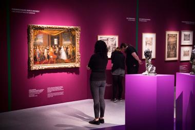 Die Ausstellung "Frieden. Von der Antike bis heute" kann bei verschiedenen Kombi-Rundgängen erkundet werden.<br>Foto: LWL/Anne Neier