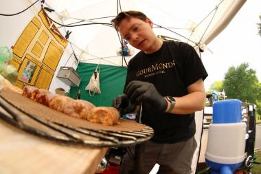Mathias Wagener berichtet über die Welt des Wettkampfgrillens.<br>Foto: LWL