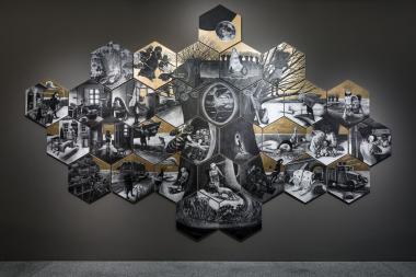 Der neue Comic-Altar von Anke Feuchtenberger wird in der Langen Nacht der Museen im LWL-Museum für Kunst und Kultur eröffnet.<br>Foto: LWL/Christoph Steinweg