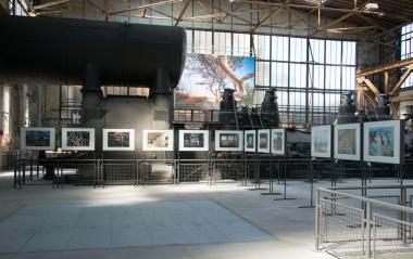 Blick in die Ausstellung "Ilva" im Gebläsehaus der Henrichshütte.<br>Foto: LWL / Hudemann