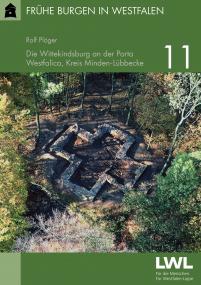 Cover des Heftes. Auf dem Cover zu sehen ist eine Luftaufnahme der Überreste der Kreuzkirche, über die später ein gläserner Schutzbau errichtet wurde.<br>Foto: LWL-Archäologie für Westfalen/S. Brentführer