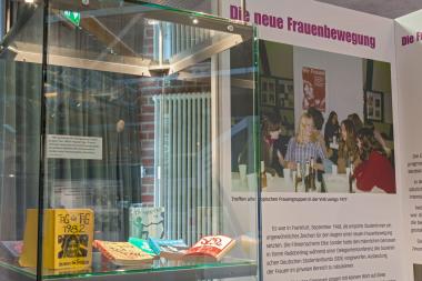Treffen aller lippischen Frauengruppen in der VHS Lemgo 1977<br>Foto: LWL/Holtappels  