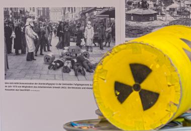 Die Anti-AKW-Bewegung fand in breiten Teilen der Bevölkerung Zustimmung. 1977 war fast jeder zweite Deutsche gegen den Bau eines Atomkraftwerkes in der Nähe seines Wohnortes.<br>Foto: LWL/Holtappels  