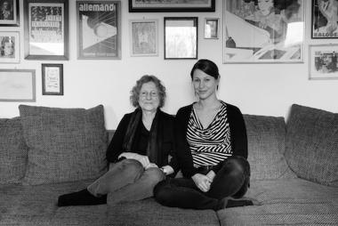 Inge und Sarah Meyer-Dietrich lesen am Dienstag auf der Zeche Zollern.<br>Foto: Daniel Sadrowski