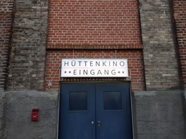 Eingang zum Hüttenkino.<br>Foto: LWL