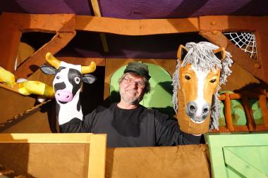 Figurentheater der "Lila Bühne".<br>Foto: Lila Bühne
