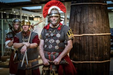 Unter Legionären: Das Januarprogramm im LWL-Römermuseum.<br>Foto: P. Jülich
