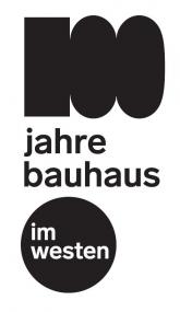 Logo "bauhaus 100 im westen"