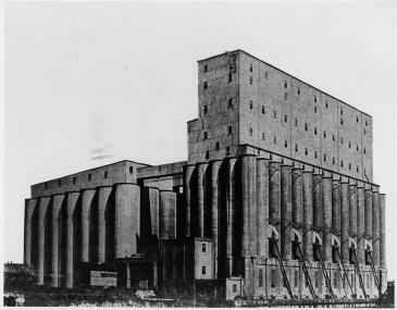 Getreidesilo und Elevator, Fort William.<br>© Kunstmuseen Krefeld