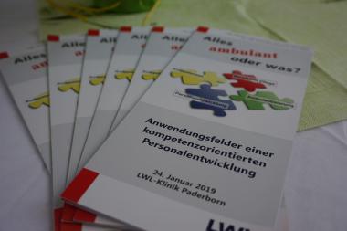 Flyer zur Fachtagung "Alles ambulant oder was?" / LWL