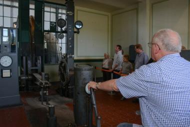 Das LWL-Industriemuseum zeigt die Fördermaschine der Zeche Zollern am Sonntag in Betrieb.<br>Foto: LWL/Hudemann