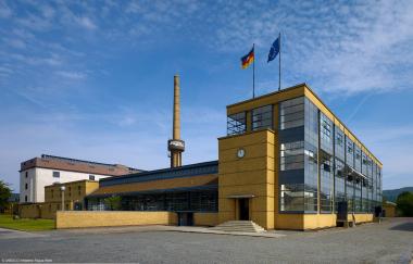 Das Fagus-Werk in Alfeld an der Leine.<br>Foto: UNESCO-Welterbe Fagus-Werk/Hans P. Szyszka