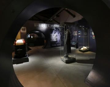 Blick in die Sonderausstellung "U-Boote".<br>Foto: LWL/Appelhans