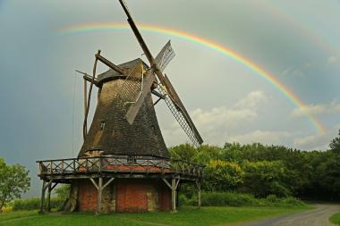 Pfingstmontag ist der "Tag der Mühle" im LWL-Freilichtmuseum Detmold.<br>Foto: LWL/Jähne