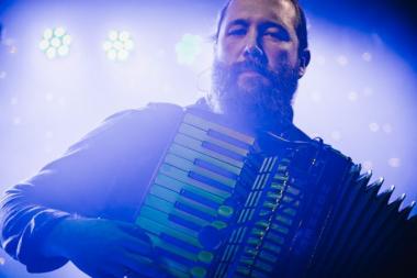 Dirk van Aaken spielt mit den "GoodNightFolks" beim Sommer-Open-Air im Schiffshebewerk Henrichenburg.<br>Foto: Band