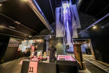 Blick in den Bereich "Datenspurensuche"; der Ausstellung "Alles nur geklaut?".<br>Foto: LWL/Schütze