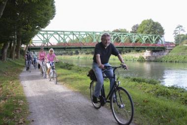 Herbert Niewerth leitet die Radtour nach Herne.<br>Foto: LWL/Hudemann