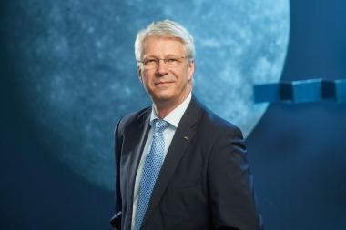 Der ehemalige Astronaut Thomas Reiter spricht in seinem Vortrag im LWL-Planetarium über seine Zeit im Weltall.<br>Foto: ESA/J.Mai