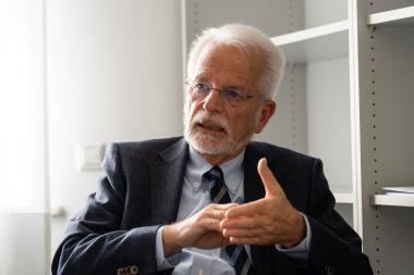 Prof. Norbert Nedopil vermittelte in seinem Workshop praxisnahes Wissen zum Thema "Dynamisches Risikomanagement".<br>Foto: privat