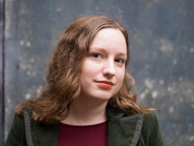 Die Schriftstellerin Juliana Kálnay.<br>Coypright: Mathias Prinz