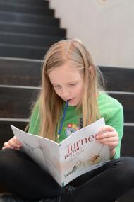 Das Mitmachheft bietet Kindern im Grundschulalter die Möglichkeit, Turners Land-schaftsdarstellungen zu erkunden und die eigene Kreativität auszudrücken.<br>Foto: LWL/Ingrid Fisch
