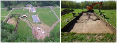 Seit 30 Jahren erforschen Archäologen Kalkriese. Mehr als 7.000 römische Funde sind dabei bis heute ans Tageslicht gekommen.<br>Foto: Varusschlacht im Osnabrücker Land - Museum und Park Kalkriese