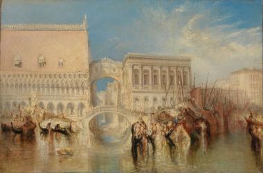 Joseph Mallord William Turner (1775-1851), Venice, the Bridge of Sighs, Exhibited 1840.<br>© Tate: Accepted by the nation as part of the Turner Bequest 1856, Photo ©Tate, 2019