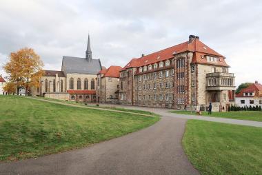Das ehemalige Neue Dominikanerkloster in Warburg, Ansicht der Hofseite.<br>Foto: LWL/Heuter
