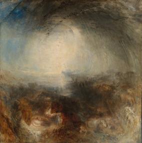 Joseph Mallord William Turner (1775-1851), Shade and Darkness - the Evening of the Deluge, Exhibited 1843, © Tate: Accepted by the nation as part of the Turner Bequest 1856, <br>Photo ©Tate, 2019