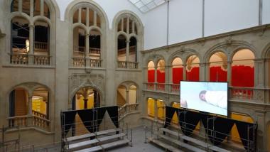 LWL-Museum für Kunst und Kultur zeigt Filme über die Skulptur Projekte 2017.<br>Foto: LWL/Franziska Kunze.