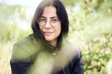 Lyrikerin Lütfiye Güzel.<br>Foto: Ben Knabe