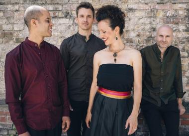 Das Marie Séférian Quartett ist zu Gast im LWL-Planetarium mit einem Livemusikkonzert.&lt;br&gt;Foto: Merve Terzi 