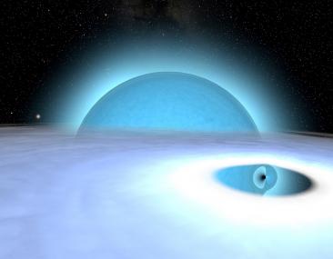 Das Universum hält weiter viele Geheimnisse, wie etwas das der Schwarzen Löcher, für uns bereit.<br>Foto: LWL/Jogler/Evans & Sutherland