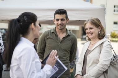 Die Arbeit der Integrationsagenturen erreicht die Menschen.<br>Foto: Diakonie RWL