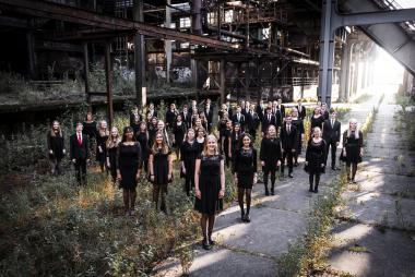 Der Jugendkonzertchor der Chorakademie Dortmund ist Sonntag zu Gast auf Zeche Zollern.<br>Foto: Finn Loew