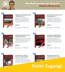 Das LWL-Medienzentrum stellt ab heute sämtliche Filme im Download-Bereich seines Westfalen Medien Shops frei zur Verfügung.<br>Foto: LWL