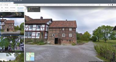 Bei Google können Interessierte das LWL-Freilichtmuseum Detmold virtuell besichtigen. &lt;br&gt;Foto: Google 
