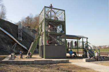Spielplatz "Rackerwerk" im LWL-Industriemuseum Henrichshütte Hattingen.<br>Foto: LWL/Hudemann