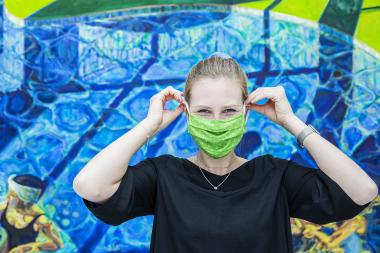 Für die Maskenpflicht und die Sicherheitsregeln haben die Besucher im LWL-Museum für Kunst und Kultur großes Verständnis.<br>Foto: LWL/Hanna Neander