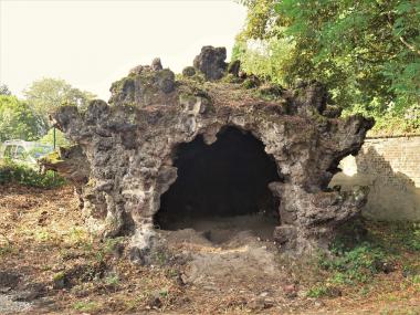 Die Grotte im Garten der Villa Gustav Lohmann.<br>Foto: LWL/Weiß