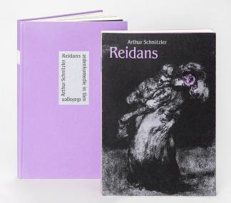 Kurt Löb illustrierte neben Werken von Dostojewski, Böll und Zweig auch Arthur Schnitzlers "Reigen". Buchillustration und Buchgestaltung zu Arthur Schnitzler, Reidans, 1982.<br>Foto: LWL/Hanna Neander