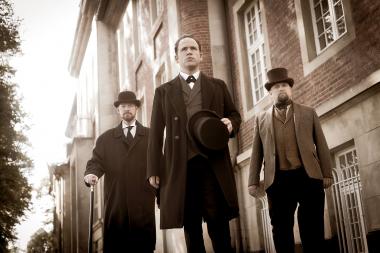Das Theater ex libris präsentiert im LWL-Planetarium sein Live-Hörspiel: "Sherlock, John & Mycroft".<br>Foto: Hanno Endres