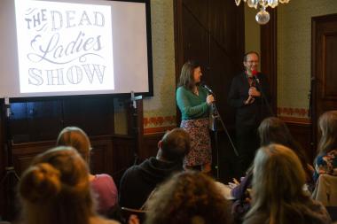 Mitbegründer*innen der Dead Ladies Show Katy Derbyshire und Florian Duijsens.<br>Coypright: Lennart Lofink