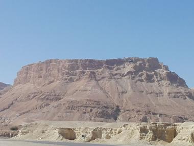 Beim Vortrag "Aufstand gegen die Römer" am Mittwoch in der Paderborner Abdinghofkirche wird neben den Höhlen von Qumran auch die Festung Masada Thema sein.<br>Foto: LWL/ M. Kroker