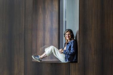 Inès von Patow ist die markante Stimme des Podcasts.<br>Foto: LWL/Hanna Neander