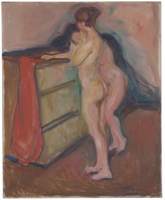 Edvard Munch, Zwei weibliche Akte, 1903, LWL-Museum für Kunst und Kultur.<br>Foto: LWL/Neander